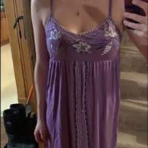 Purple Summer Dress
